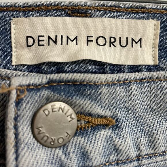 Aritzia Denim Forum Jeans Women Size 29 Blue The 70's Retro Cheeky Straight - Picture 6 of 10